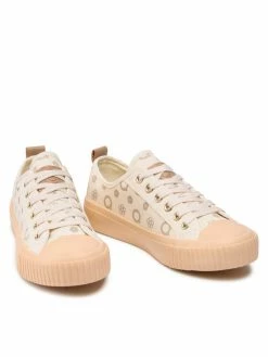 QUAZI Γυναίκες Κλειστά Παπούτσια Sneakers WSK1334-26 Μπεζ -Quazi Κατάστημα unnamed file 100