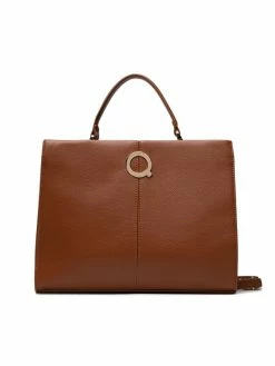 QUAZI Γυναίκες Τσάντες με Χερούλι Τσάντα MQT-J-019-02 Καφέ