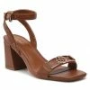 QUAZI Γυναίκες Σανδάλια LS5454-07 Καφέ