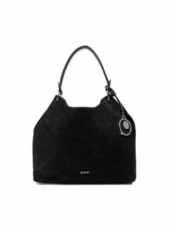 QUAZI Γυναίκες Τσάντες με Χερούλι Τσάντα MQH-J-017-02 Μαύρο