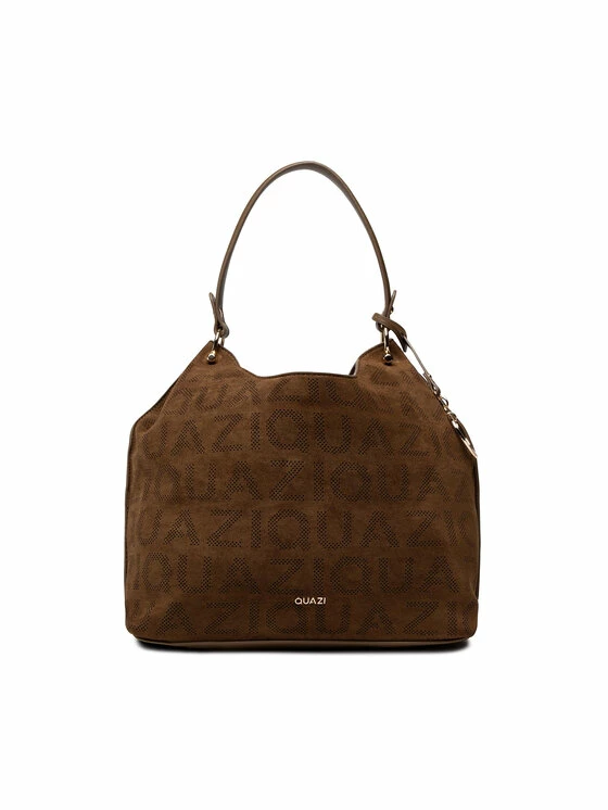 QUAZI Γυναίκες Τσάντες με Χερούλι Τσάντα MQH-J-017-02 Καφέ 1 QUAZI Γυναίκες Τσάντες με Χερούλι Τσάντα MQH-J-017-02 Καφέ