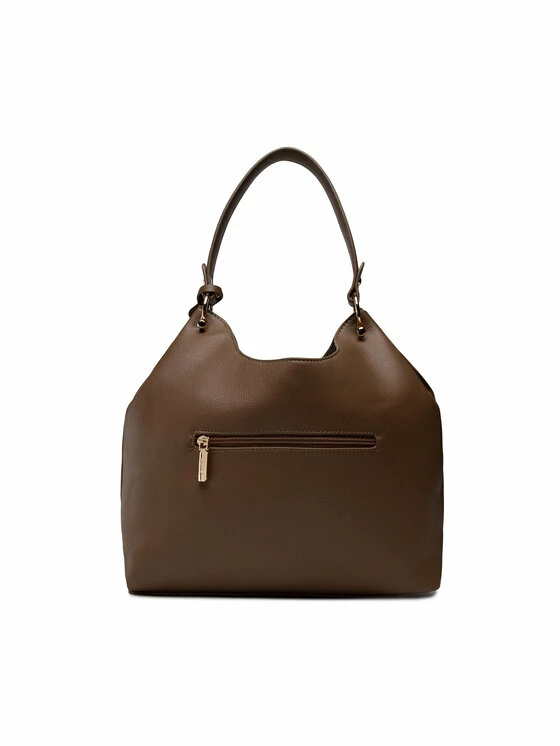 QUAZI Γυναίκες Τσάντες με Χερούλι Τσάντα MQH-J-017-02 Καφέ 4 QUAZI Γυναίκες Τσάντες με Χερούλι Τσάντα MQH-J-017-02 Καφέ - Image 4