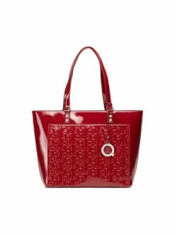 QUAZI Γυναίκες Τσάντες με Χερούλι Τσάντα MQT-J-012-02 Κόκκινο