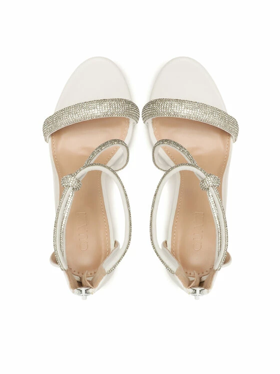 QUAZI Γυναίκες Σανδάλια KL-F89725-4 Λευκό 5 QUAZI Γυναίκες Σανδάλια KL-F89725-4 Λευκό - Image 5