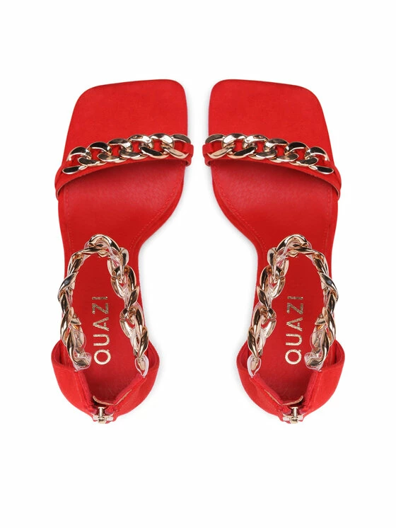 QUAZI Γυναίκες Σανδάλια WFA1729-1 Κόκκινο 6 QUAZI Γυναίκες Σανδάλια WFA1729-1 Κόκκινο - Image 6