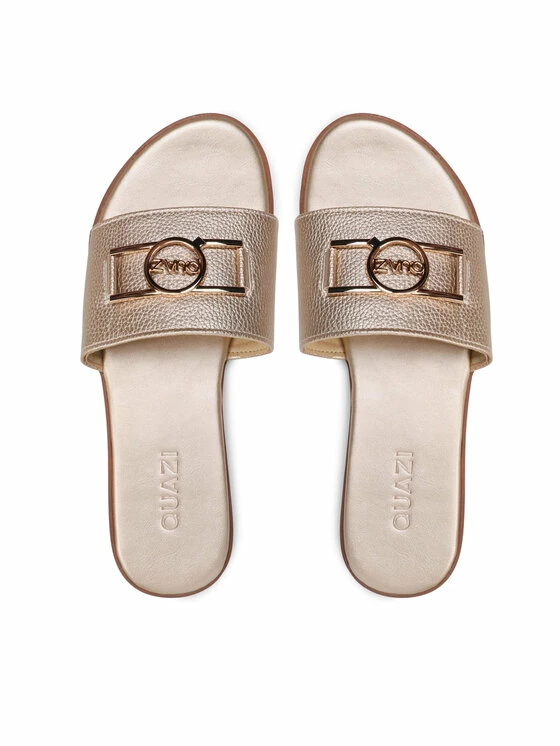 QUAZI Γυναίκες Παντόφλες WS5296-17 Χρυσό 6 QUAZI Γυναίκες Παντόφλες WS5296-17 Χρυσό - Image 6