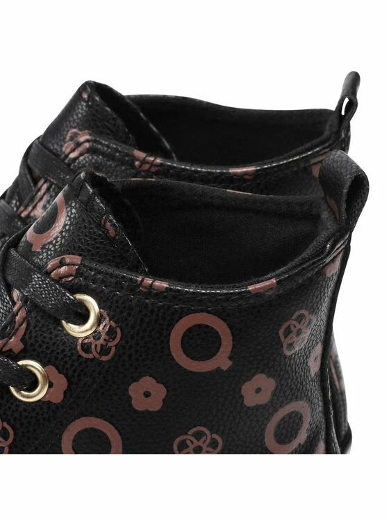 QUAZI Γυναίκες Κλειστά Παπούτσια Sneakers WSK1334-28 Μαύρο 6 QUAZI Γυναίκες Κλειστά Παπούτσια Sneakers WSK1334-28 Μαύρο - Image 6