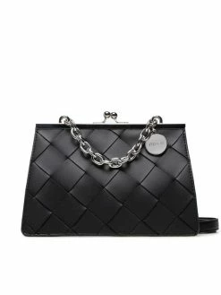 QUAZI Γυναίκες Τσάντες με Χερούλι Τσάντα MQO-J-002-10-01 Μαύρο