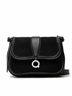 QUAZI Γυναίκες Τσάντες Χιαστί Τσάντα MQR-A-004-10-01 Μαύρο