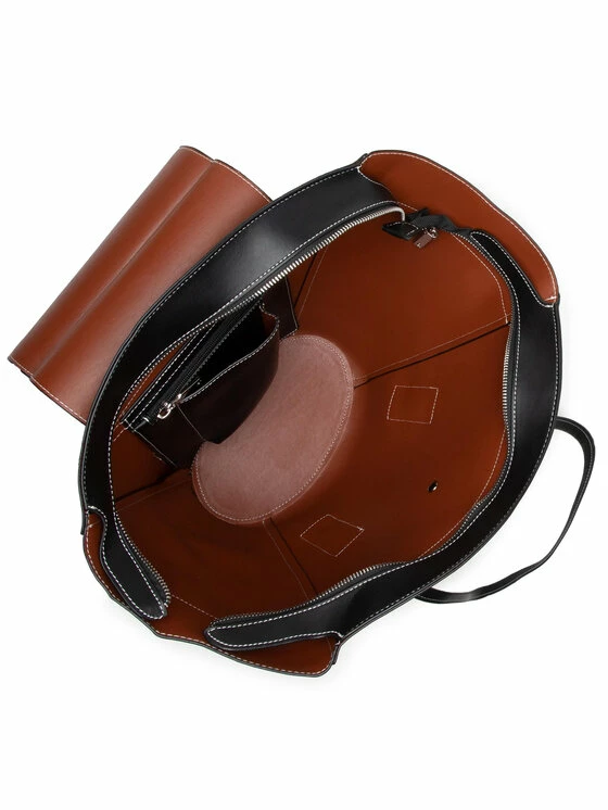 QUAZI Γυναίκες Τσάντες με Χερούλι Τσάντα MQT-A-003-10-01 Μαύρο 6 QUAZI Γυναίκες Τσάντες με Χερούλι Τσάντα MQT-A-003-10-01 Μαύρο - Image 6