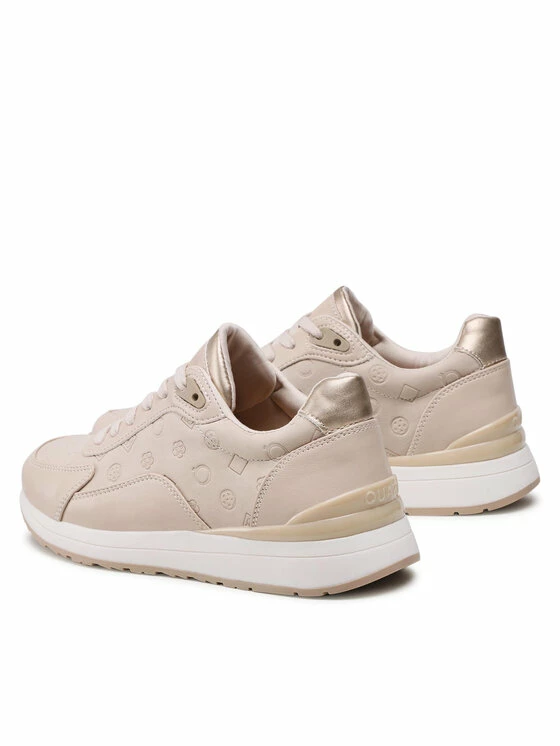 QUAZI Γυναίκες Αθλητικά WS5706-05 Μπεζ 3 QUAZI Γυναίκες Αθλητικά WS5706-05 Μπεζ - Image 3