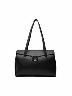 QUAZI Γυναίκες Τσάντες με Χερούλι Τσάντα MQT-J-021-10-01 Μαύρο