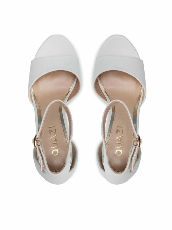 QUAZI Γυναίκες Σανδάλια WYL2994-1 Λευκό 6 QUAZI Γυναίκες Σανδάλια WYL2994-1 Λευκό - Image 6