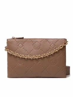 QUAZI Γυναίκες Τσάντες Χιαστί Τσάντα MQR-J-008-20-01 Καφέ