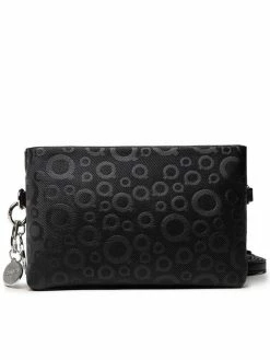 QUAZI Γυναίκες Τσάντες Χιαστί Τσάντα MQR-J-011-10-01 Μαύρο