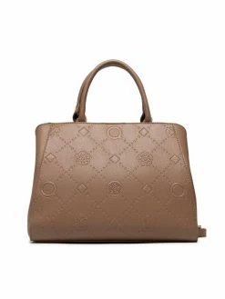 QUAZI Γυναίκες Τσάντες με Χερούλι Τσάντα MQT-J-010-20-01 Καφέ