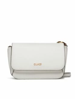 QUAZI Γυναίκες Τσάντες Χιαστί Τσάντα MQR-J-014-80-01 Λευκό