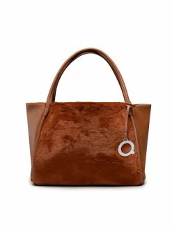 QUAZI Γυναίκες Τσάντες με Χερούλι Τσάντα RC18865 Καφέ