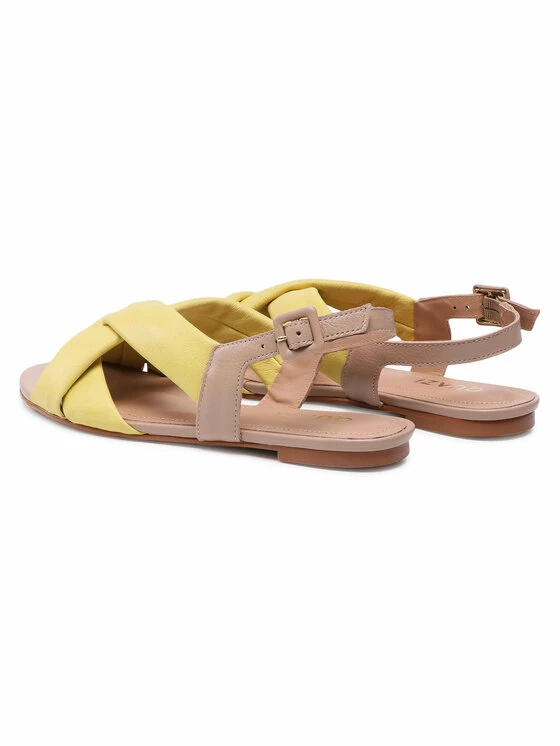 QUAZI Γυναίκες Σανδάλια QZ-77-06-001026 Κίτρινο 3 QUAZI Γυναίκες Σανδάλια QZ-77-06-001026 Κίτρινο - Image 3