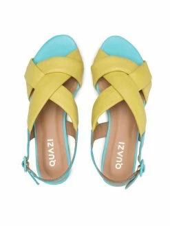QUAZI Γυναίκες Σανδάλια QZ-77-06-001026 Κίτρινο -Quazi Κατάστημα unnamed file 1667