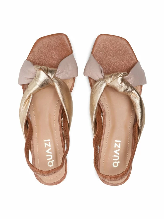 QUAZI Γυναίκες Σανδάλια QZ-77-06-001024 Καφέ 6 QUAZI Γυναίκες Σανδάλια QZ-77-06-001024 Καφέ - Image 6