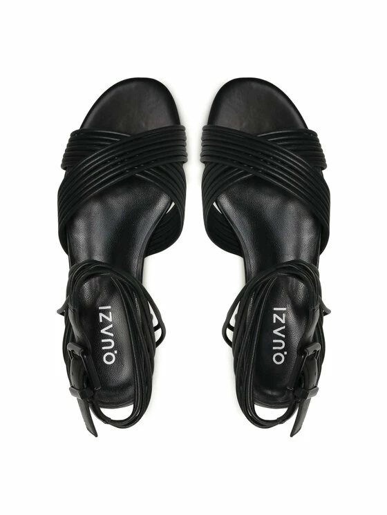 QUAZI Γυναίκες Σανδάλια QZ-75-06-001096 Μαύρο 6 QUAZI Γυναίκες Σανδάλια QZ-75-06-001096 Μαύρο - Image 6