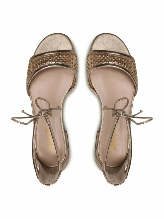 QUAZI Γυναίκες Σανδάλια QZ-75-06-001095 Χρυσό 6 QUAZI Γυναίκες Σανδάλια QZ-75-06-001095 Χρυσό - Image 6