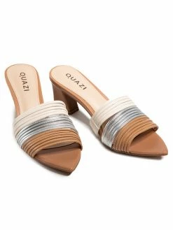 QUAZI Γυναίκες Παντόφλες QZ-47-06-000999 Καφέ -Quazi Κατάστημα unnamed file 1720