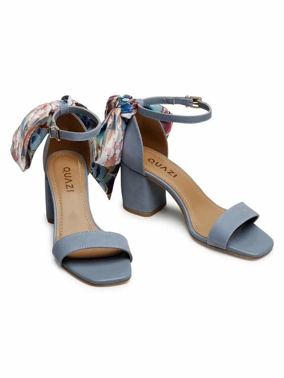 QUAZI Γυναίκες Σανδάλια QZ-47-06-001005 Μπλε 5 QUAZI Γυναίκες Σανδάλια QZ-47-06-001005 Μπλε - Image 5