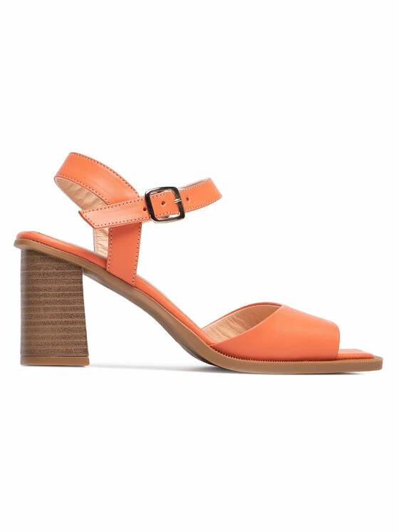 QUAZI Γυναίκες Σανδάλια QZ-81-06-001103 Πορτοκαλί 2 QUAZI Γυναίκες Σανδάλια QZ-81-06-001103 Πορτοκαλί - Image 2