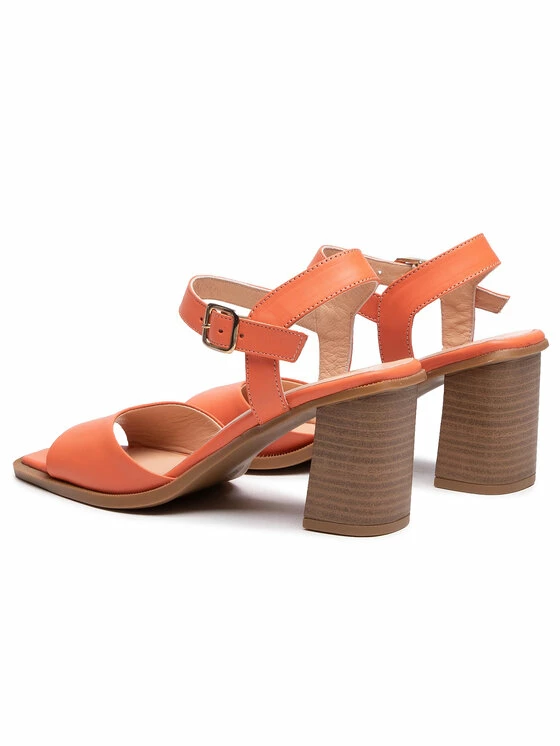 QUAZI Γυναίκες Σανδάλια QZ-81-06-001103 Πορτοκαλί 3 QUAZI Γυναίκες Σανδάλια QZ-81-06-001103 Πορτοκαλί - Image 3