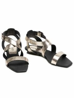 QUAZI Γυναίκες Σανδάλια QZ-69-06-001111 Χρυσό -Quazi Κατάστημα unnamed file 1840