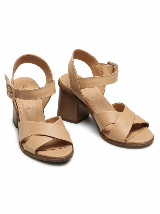 QUAZI Γυναίκες Σανδάλια QZ-51-06-001019 Μπεζ 5 QUAZI Γυναίκες Σανδάλια QZ-51-06-001019 Μπεζ - Image 5