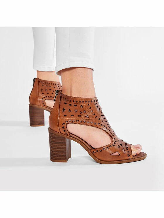 QUAZI Γυναίκες Σανδάλια QZ-55-06-001011 Καφέ 2 QUAZI Γυναίκες Σανδάλια QZ-55-06-001011 Καφέ - Image 2