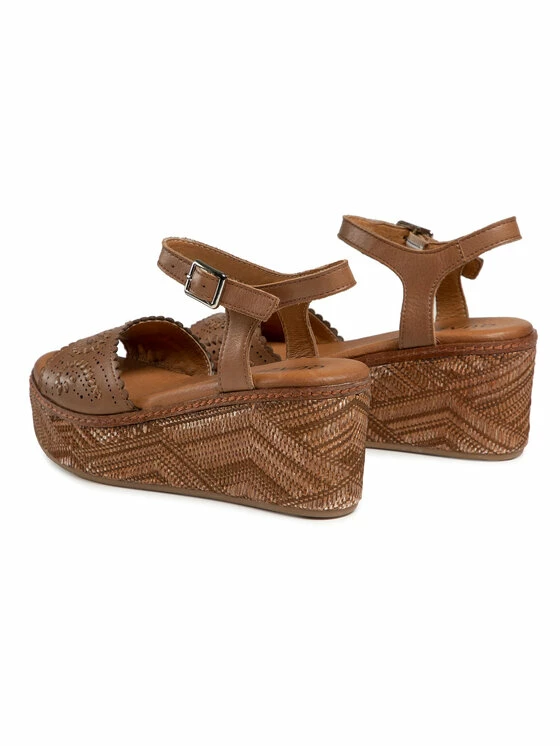 QUAZI Γυναίκες Σανδάλια QZ-55-06-001009 Καφέ 3 QUAZI Γυναίκες Σανδάλια QZ-55-06-001009 Καφέ - Image 3