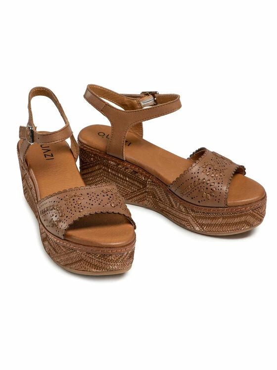 QUAZI Γυναίκες Σανδάλια QZ-55-06-001009 Καφέ 5 QUAZI Γυναίκες Σανδάλια QZ-55-06-001009 Καφέ - Image 5