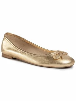 QUAZI Γυναίκες Μπαλαρίνες QZ-58-04-000537 Χρυσό