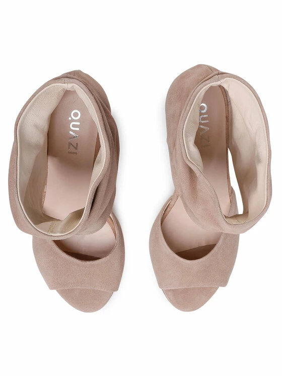 QUAZI Γυναίκες Σανδάλια QZ-21-04-000718 Μπεζ 5 QUAZI Γυναίκες Σανδάλια QZ-21-04-000718 Μπεζ - Image 5