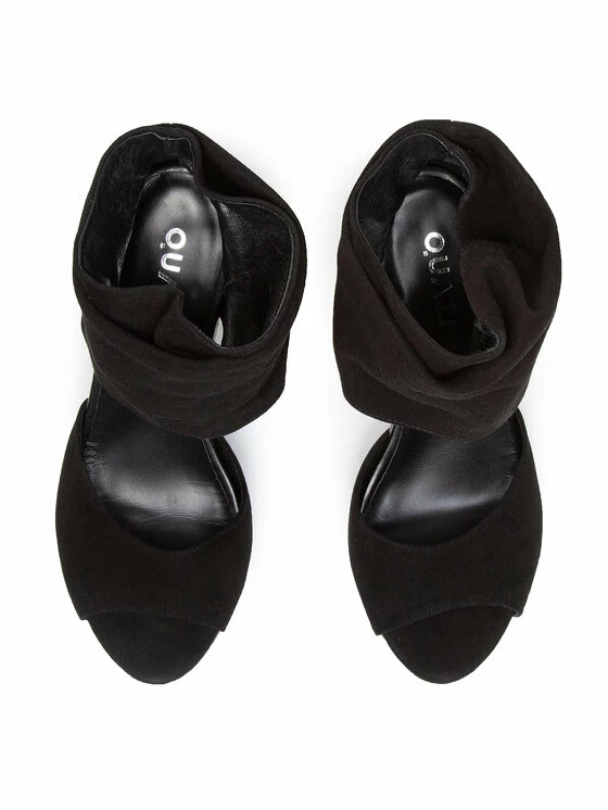 QUAZI Γυναίκες Σανδάλια QZ-21-04-000718 Μαύρο 5 QUAZI Γυναίκες Σανδάλια QZ-21-04-000718 Μαύρο - Image 5