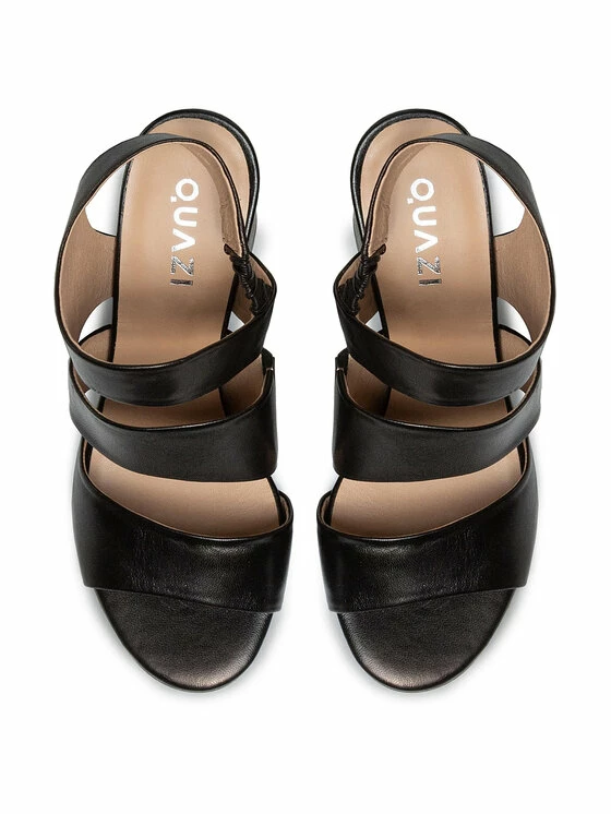 QUAZI Γυναίκες Σανδάλια QZ-21-04-000716 Μαύρο 5 QUAZI Γυναίκες Σανδάλια QZ-21-04-000716 Μαύρο - Image 5