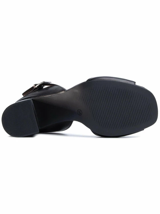 QUAZI Γυναίκες Σανδάλια QZ-58-04-000659 Μαύρο 4 QUAZI Γυναίκες Σανδάλια QZ-58-04-000659 Μαύρο - Image 4