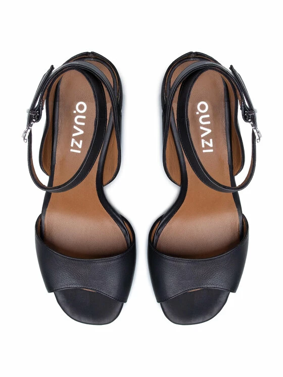 QUAZI Γυναίκες Σανδάλια QZ-58-04-000659 Μαύρο 5 QUAZI Γυναίκες Σανδάλια QZ-58-04-000659 Μαύρο - Image 5