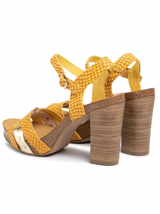 QUAZI Γυναίκες Σανδάλια QZ-67-04-000669 Κίτρινο 4 QUAZI Γυναίκες Σανδάλια QZ-67-04-000669 Κίτρινο - Image 4