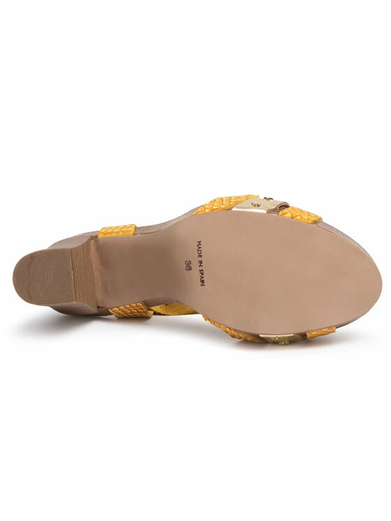 QUAZI Γυναίκες Σανδάλια QZ-67-04-000669 Κίτρινο 5 QUAZI Γυναίκες Σανδάλια QZ-67-04-000669 Κίτρινο - Image 5