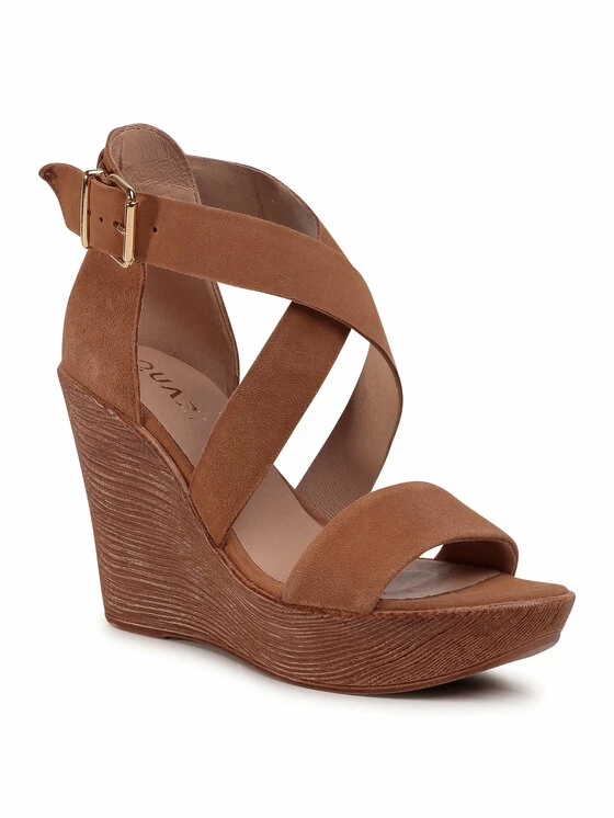 QUAZI Γυναίκες Σανδάλια QZ-15-04-000589 Καφέ 1 QUAZI Γυναίκες Σανδάλια QZ-15-04-000589 Καφέ