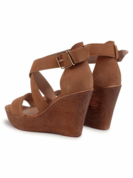 QUAZI Γυναίκες Σανδάλια QZ-15-04-000589 Καφέ 3 QUAZI Γυναίκες Σανδάλια QZ-15-04-000589 Καφέ - Image 3