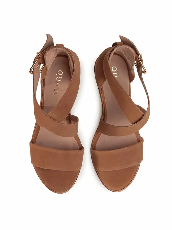 QUAZI Γυναίκες Σανδάλια QZ-15-04-000589 Καφέ 5 QUAZI Γυναίκες Σανδάλια QZ-15-04-000589 Καφέ - Image 5