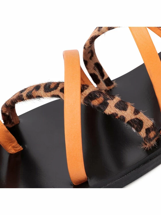 QUAZI Γυναίκες Σαγιονάρες QZ-18-04-000522 Πορτοκαλί 6 QUAZI Γυναίκες Σαγιονάρες QZ-18-04-000522 Πορτοκαλί - Image 6