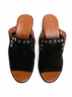 QUAZI Γυναίκες Παντόφλες QZ-18-04-000519 Μαύρο -Quazi Κατάστημα unnamed file 2149