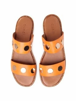 QUAZI Γυναίκες Παντόφλες QZ-18-04-000516 Πορτοκαλί -Quazi Κατάστημα unnamed file 2155